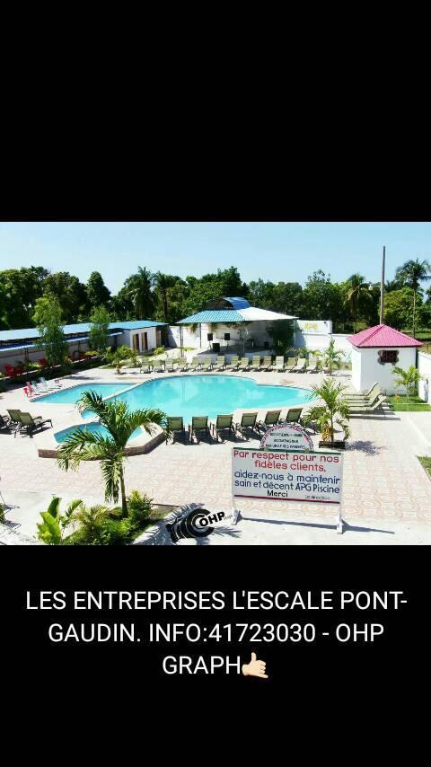 Auberge Pont-Gaudin Gonaives Exterior foto